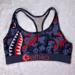 Ethika Sports Bra Shark Size Medium